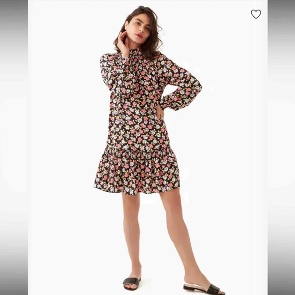 Kate Spade Road Trip Floral Shift Dress Size Medium - Picture 1 of 6
